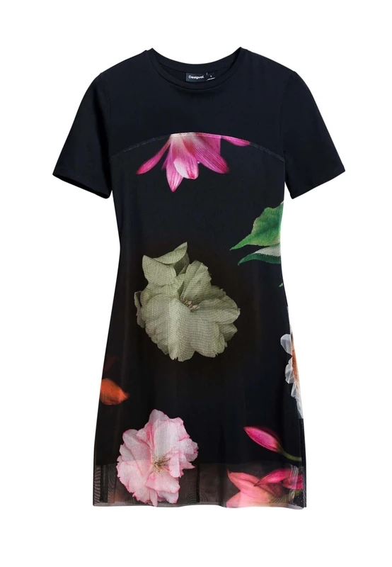 Desigual VEST_HAMBURGO, 2000 BLACK, XS