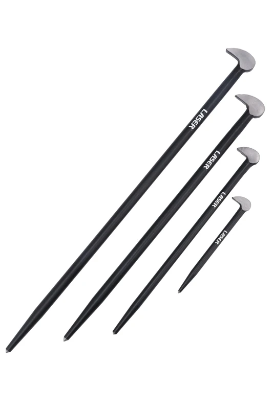 Laser 8856 Heel & Toe Pry Bar Set 4pc