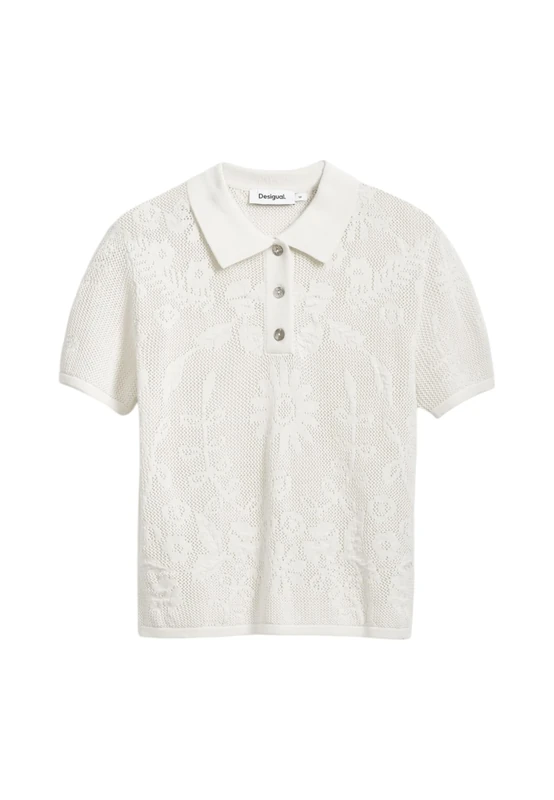 Desigual TS_RAY, 1001 RAW, XL White