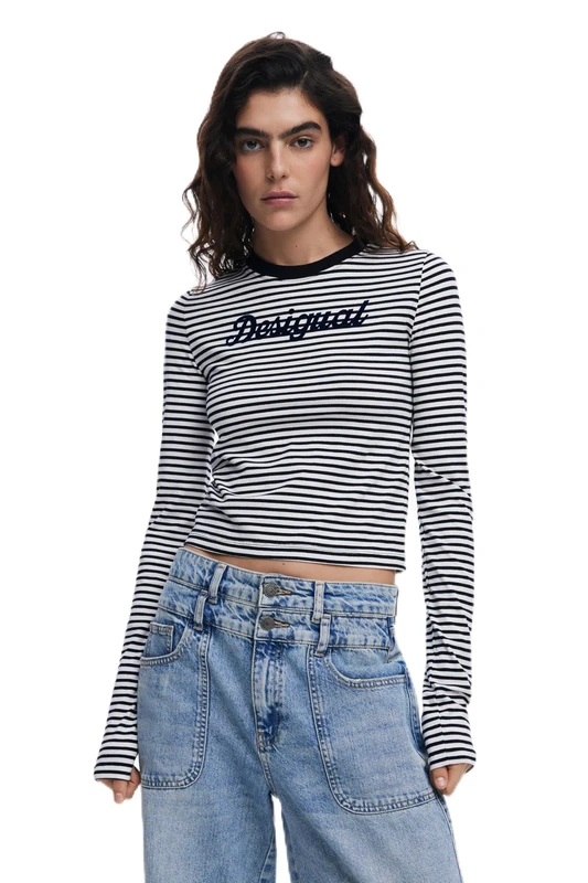 Desigual TS_Wisconsin, 2000 Black, L