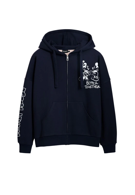 Desigual SWEAT_BETTER TOGETHER_MICK, 5000 NAVY, S