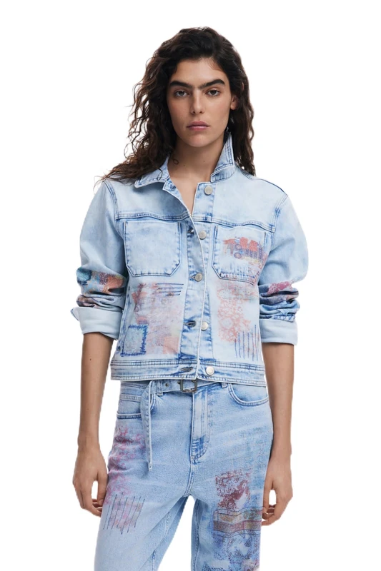 Desigual CHAQ_LOS ANG, 5053 DENIM MEDIUM WASH, XL