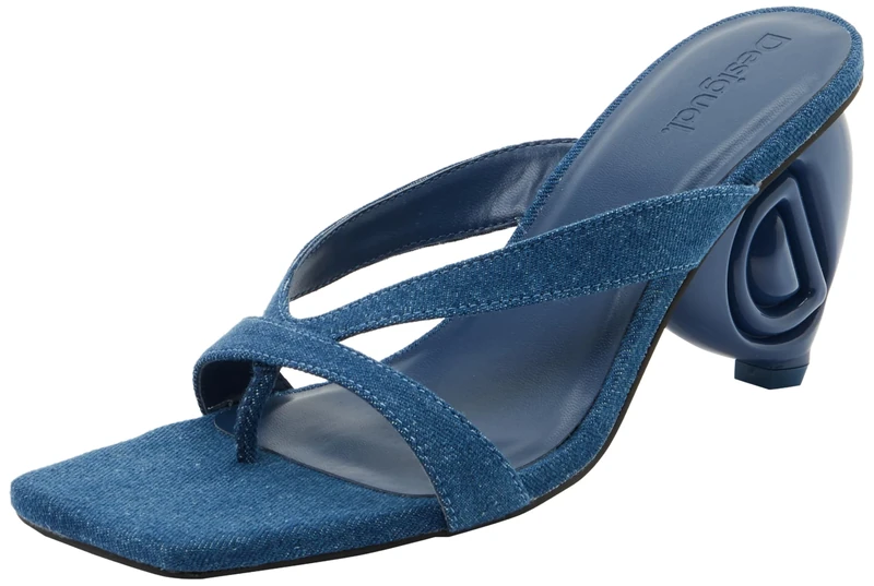 Desigual SHOES_HEART_, 5053 DENIM MEDIUM WASH, 39 - Image 1