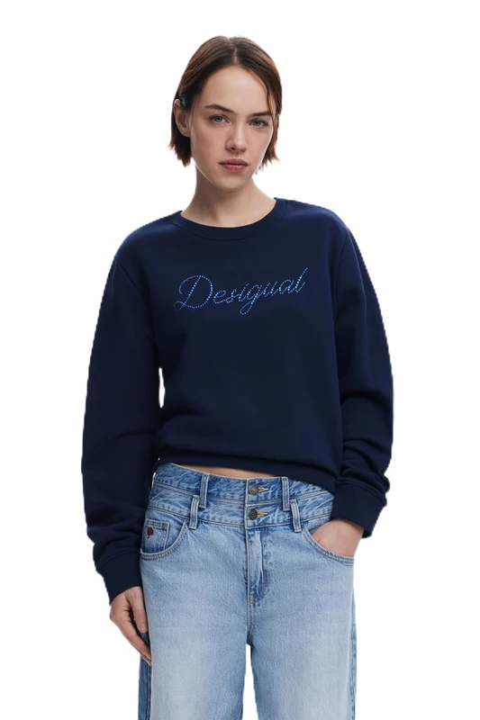 Desigual SWEAT_AFRA, 5096 BLUE INK, L