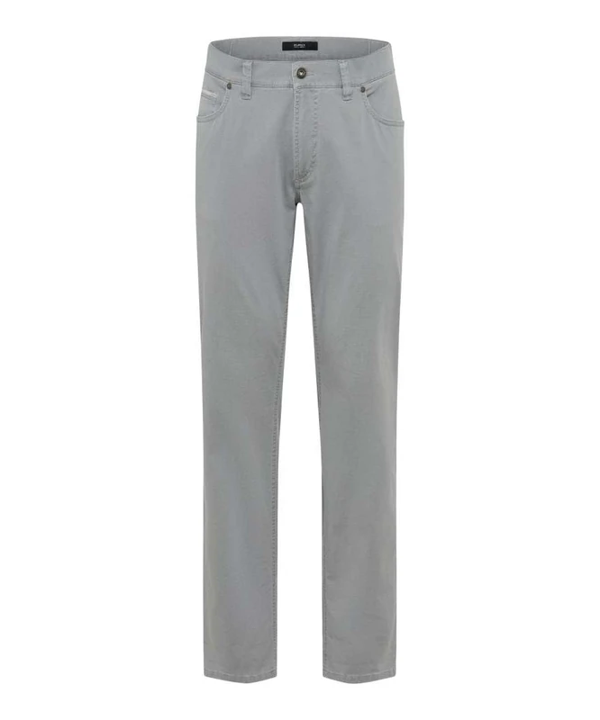 Eurex by Brax Men's Luka Cotton Perfect Flex Trouser, 04 Mineral, 40 W/34 L