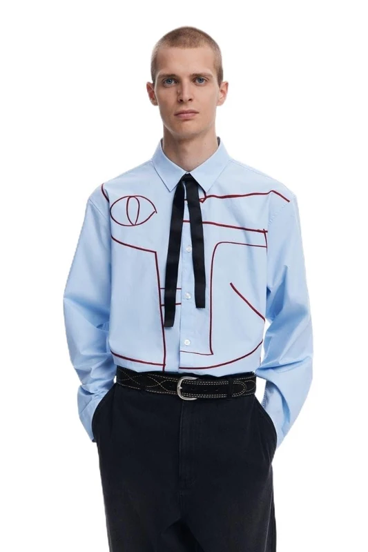 Desigual CAM_Embro, 5066 Sky Blue, XL