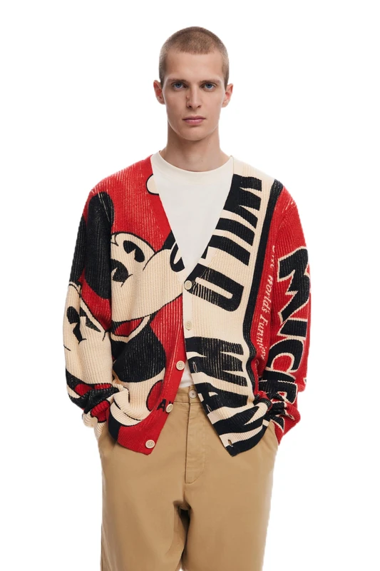 Desigual JERS_Wild_Mickey, 3054 RED Tail, XL