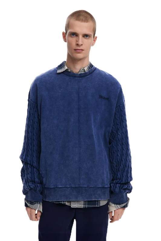 Desigual Sweat_Ontario, 5000 Navy, XL