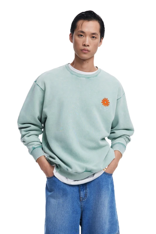 Desigual SWEAT_SUNSHINE, 5064 LAGOON, M Blue