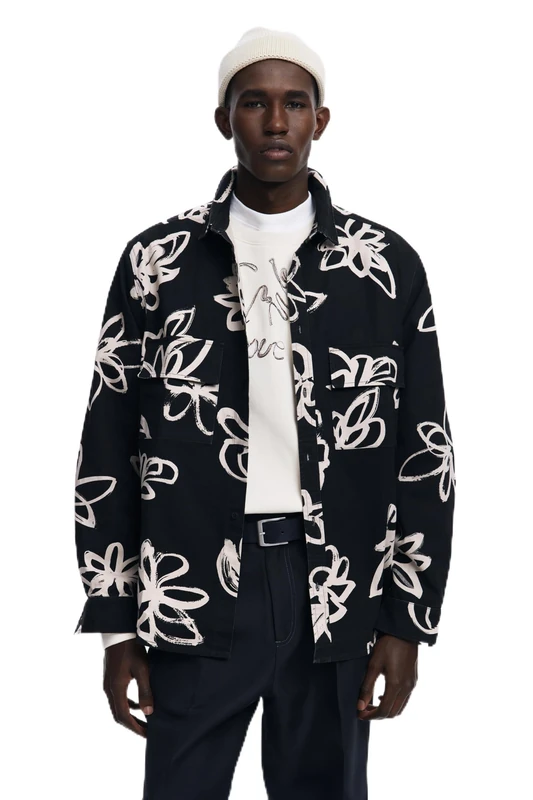 Desigual CAM_Nature, 2000 Black, XL