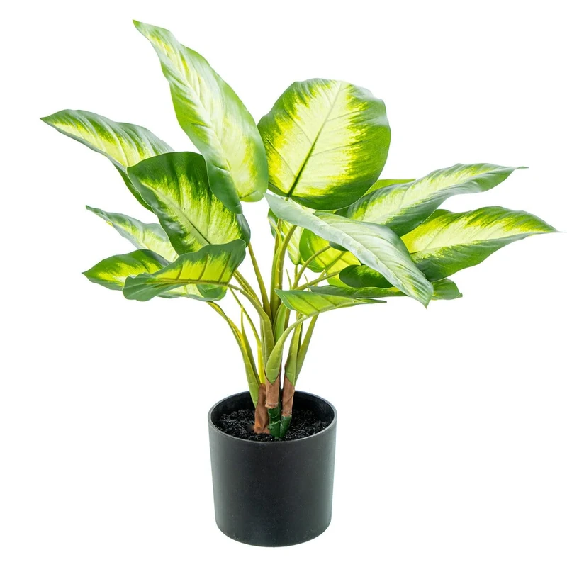 Alexandra House Living Decorative Plant Plastic Aglaonema 50 cm