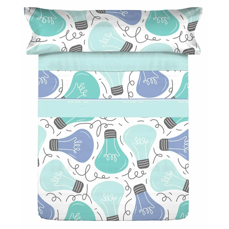 Pierre Cardin Ideas Blue Bed Sheet Set 90 cm