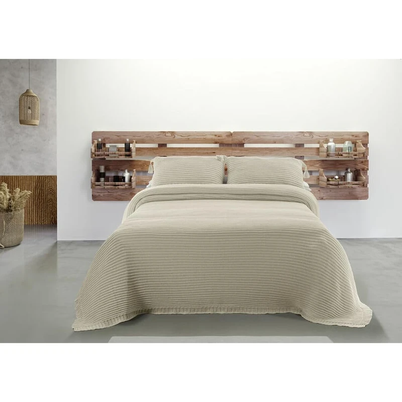 Hosteline Marbella Beige Ivory Quilt Bed 90/105 cm