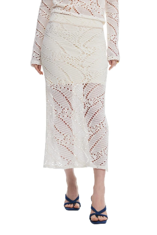 Desigual FAL_Woolf, 1001 RAW, M White - Image 1