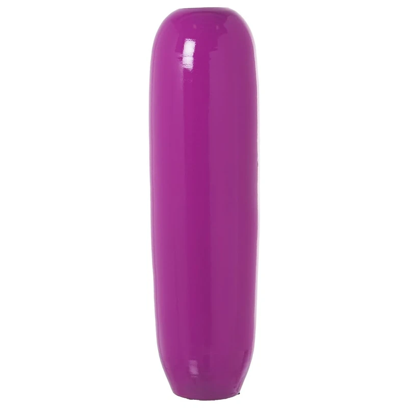 Alexandra House Living Violet Floor Vase Ceramic Gloss 22 x 21 x 77 cm