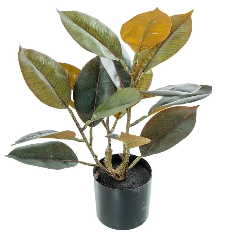 Alexandra House Living Decorative Plant Plastic Oak 50 cm