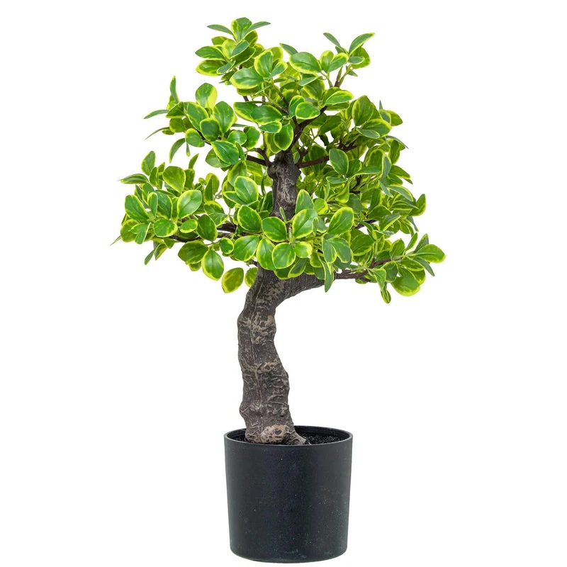 Alexandra House Living Plastic Decorative Plant Euonymus 45 cm