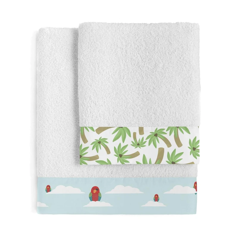 HappyFriday Happynois Pirate Towel Set Multicolor 2 Pieces - Image 1