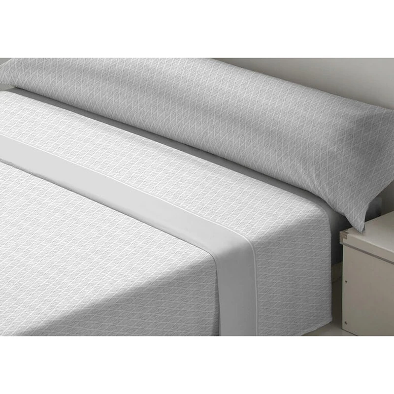 D'Or SEDALINA Taylor Grey Bed Sheet Set 160 cm - Image 1
