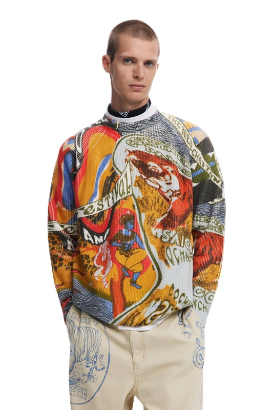 Desigual JERS_AMA, 9019 TUTTI FRUTI, XL