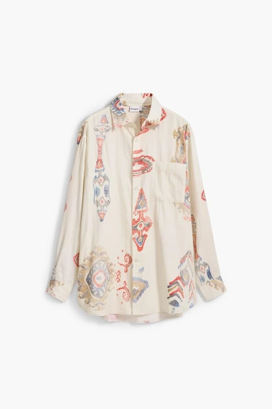 Desigual CAM_Ikat, 1001 RAW, XL White