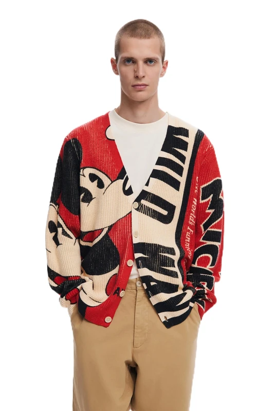 Desigual JERS_Wild_Mickey, 3054 RED Tail, L