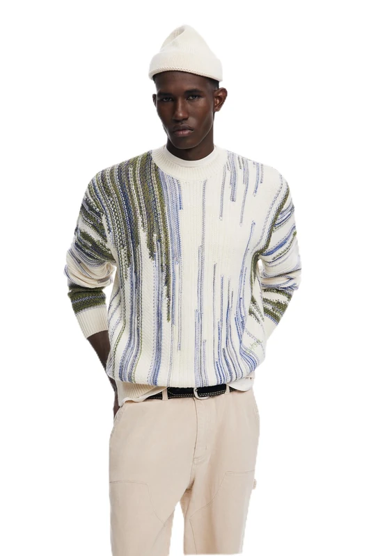 Desigual JERS_ICE, 1001 RAW, M White - Image 1