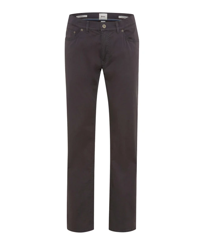 BRAX Men's Style Cooper Marathon Five-Pocket Trousers, 05 Dark Grey, 36 W/30 L