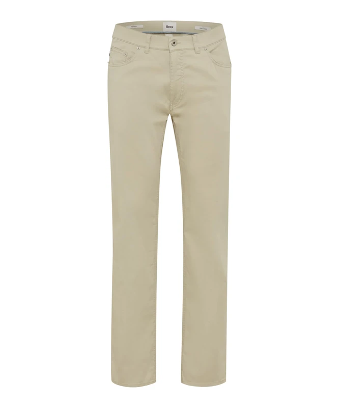 BRAX Men's Style Cooper Marathon Five-Pocket Trousers, 57 Beach, 31 W/32 L