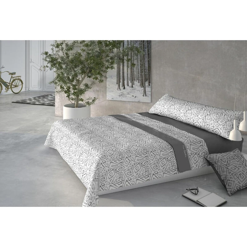 Pierre Cardin Bedding Set CORALINA MARBLE Grey Bed 150 cm