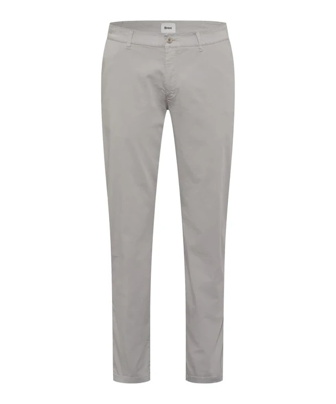 BRAX Men's Sytle Phil Chino Jogger Trouser, 07 Platinum, 38 W/32 L