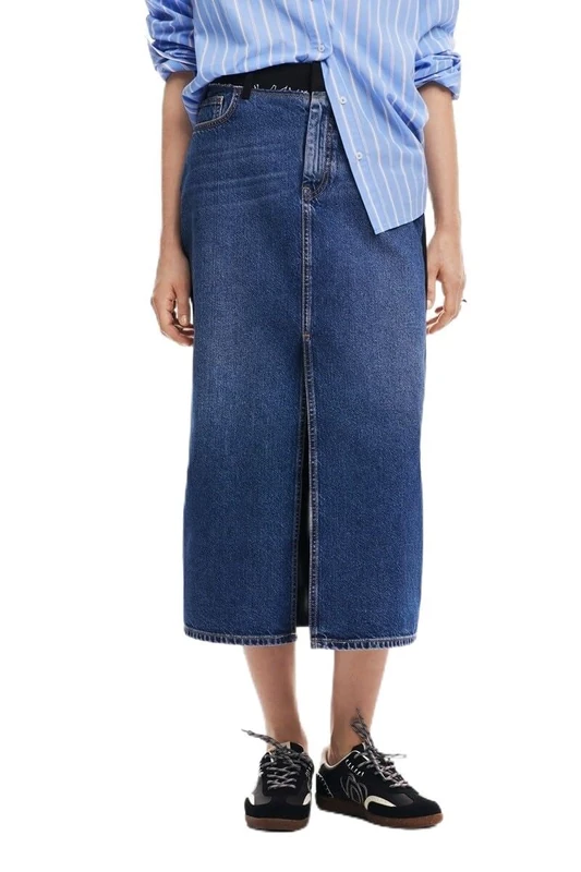 Desigual FAL_Cervantes, 5008 Denim Dark Blue, M