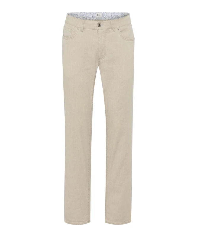 Brax Feel Good Style Cooper Men's Five Pocket Trousers Regular Fit, Beach, 31 W/32 L