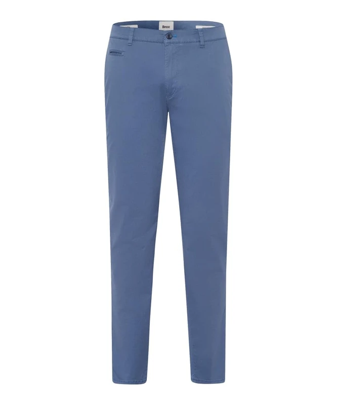 BRAX Men's Style Fabio in Hi-Flex Structure Chino Trouser, Storm, 40 W/32 L