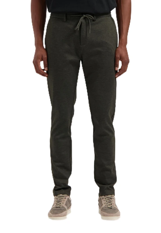 Dstrezzed Men's Lancaster Tapered Jogger Pants, Dark Army, 28 W/34 L
