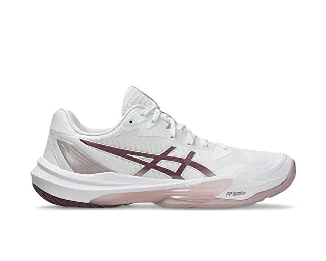 ASICS Men's Sky Elite FF 3 Sneaker, White/Watershed Rose, 9.5 UK