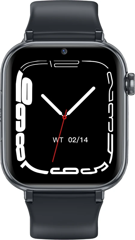 Maxcom FW59 Smart Watch 4G LTE for Seniors or Kids with Video Calls Voice Calls GPS Tracking via Free App, SOS Button, Nano SIM - Ideal For Kids and Elderly with Safety and Connectivity - Black