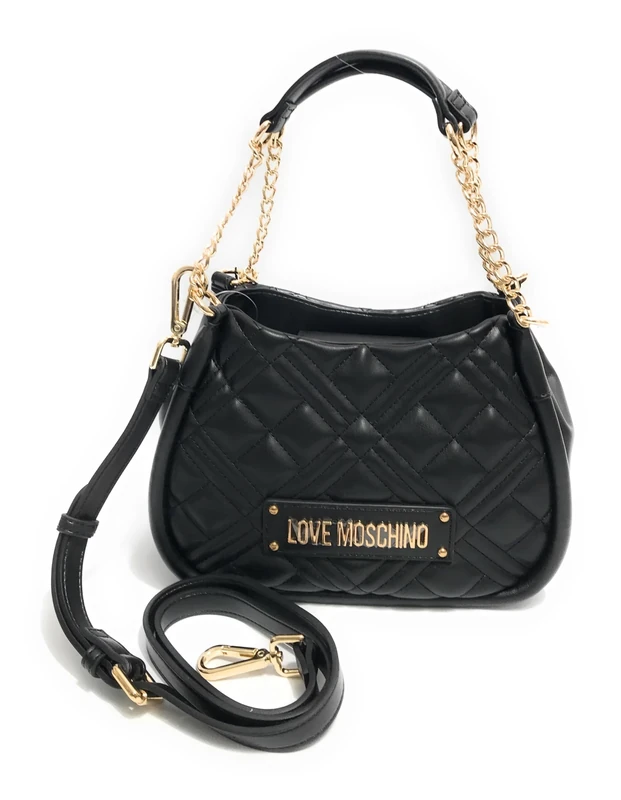 Love Moschino Women Poljc4208pp0mla0000u Shoulder Bag, Black, 23x18x9