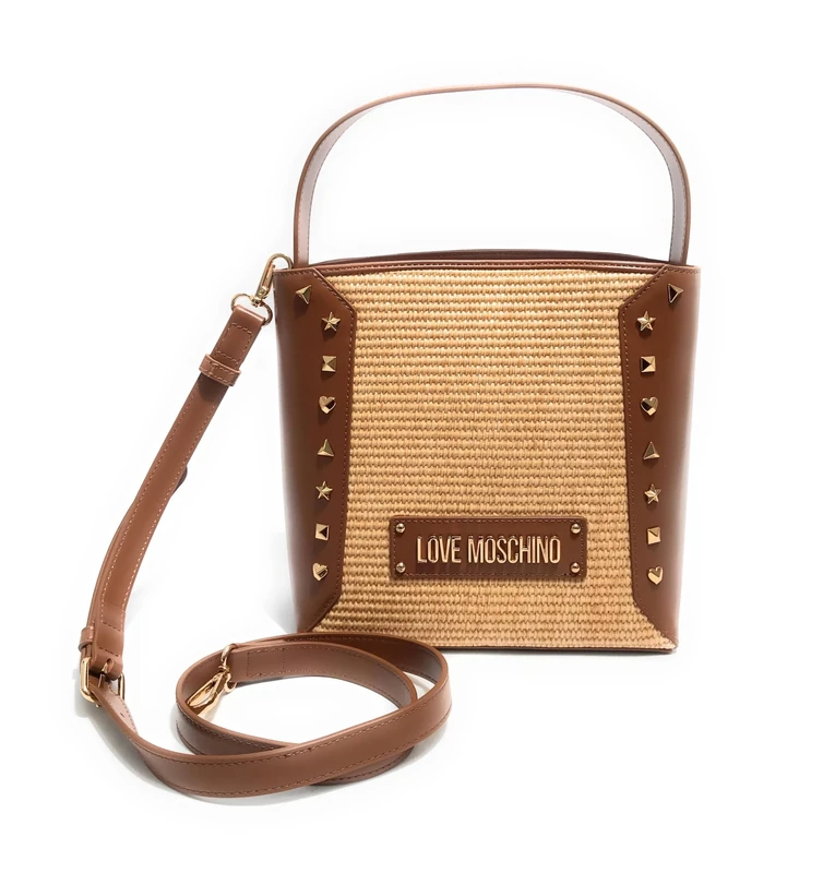 Love Moschino Women Poljc4275pp0mkw110au Shoulder Bag, Camel, 25x23x9,5