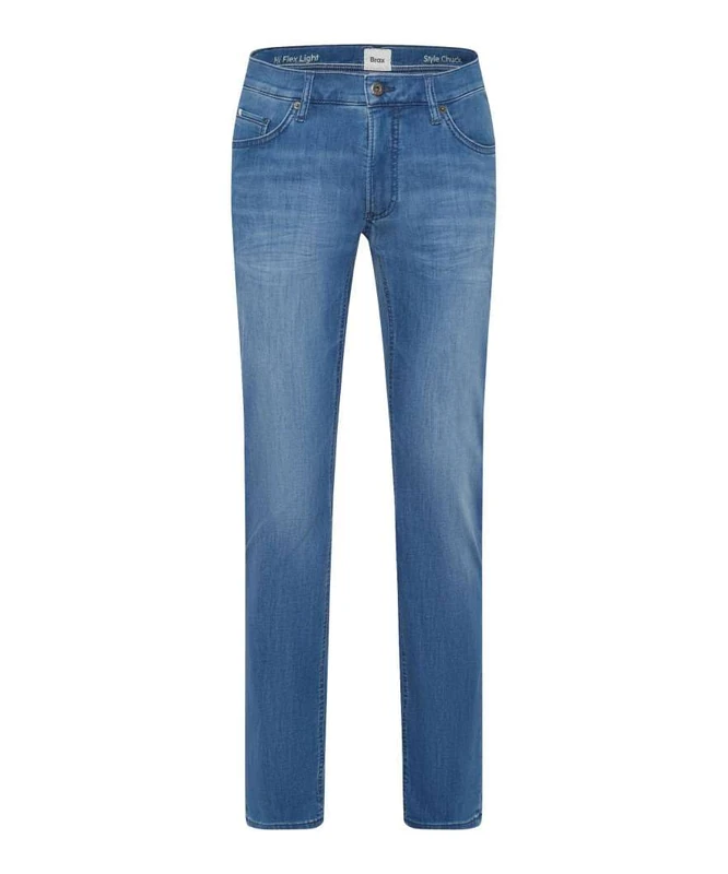 BRAX Men's Style Chuck Hi-Flex Light Jeans, 26 Ocean Blue Used, 35 W/32 L