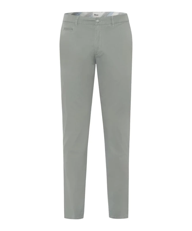 BRAX Men's Style Fabio Udx Ultralight Print Trouser, 10 Thyme, 34 W/34 L