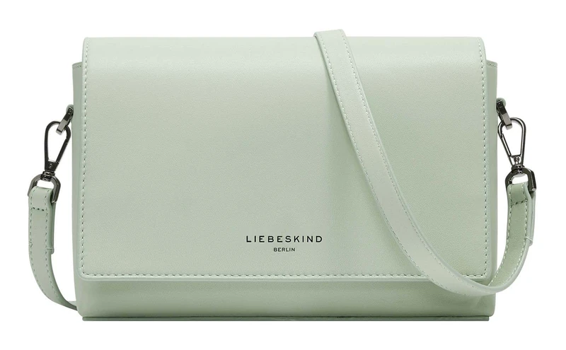 LIEBESKIND BERLIN Leather shoulder bag Hilla Crossbody Bag Sage mint