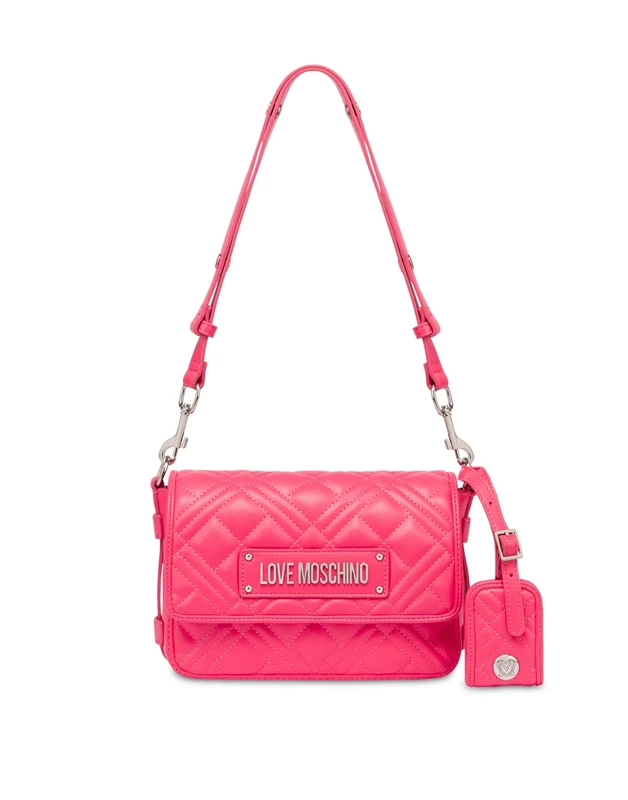 Love Moschino Women Poljc4210pp0mla0615u Shoulder Bag, Fuchsia, 22,5x16x7