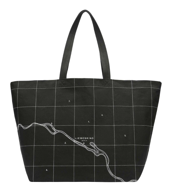 LIEBESKIND BERLIN shopper bag Canvas Shopper Black