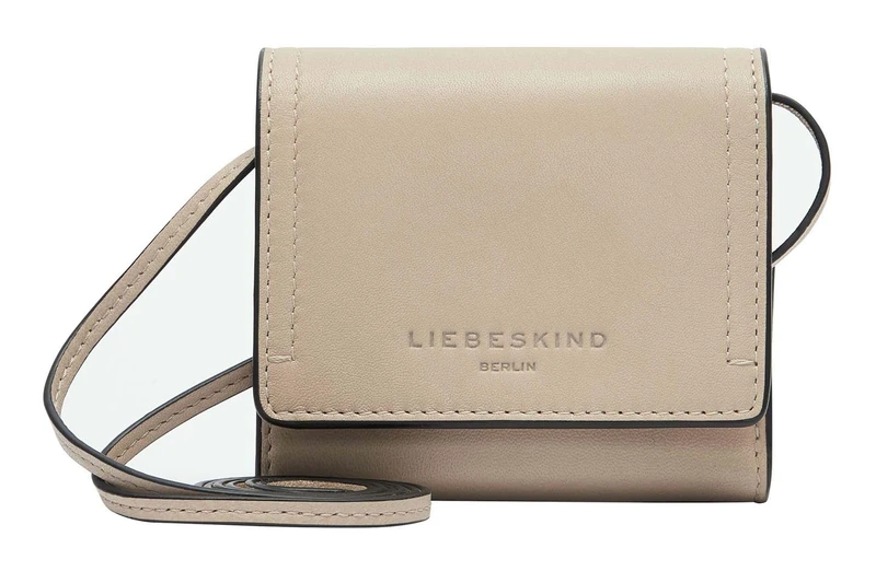 LIEBESKIND Berlin Leather Purse Sky Sheep Natural Wallet Sandcastle Taupe