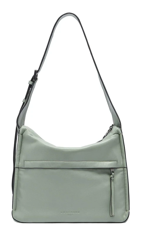 Liebeskind Women Hobo M Sky Sheep Natural Handbag, Forest Green, M