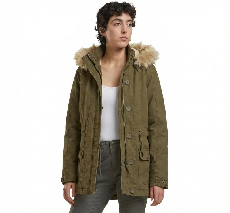 Brandit Women Nila Winter Parka Olive XXL, olive, XXL