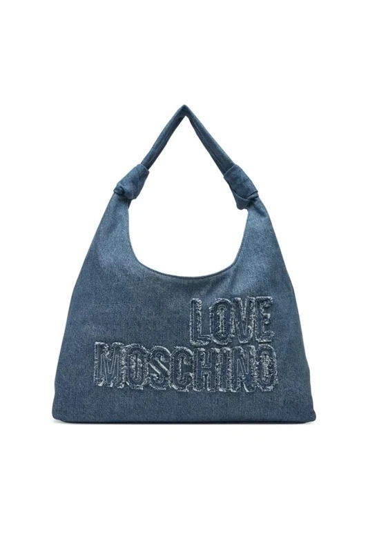 Love Moschino Women Poljc4243pp0mkm0750u Shoulder Bag, Dark Blue, 41,5x50x12