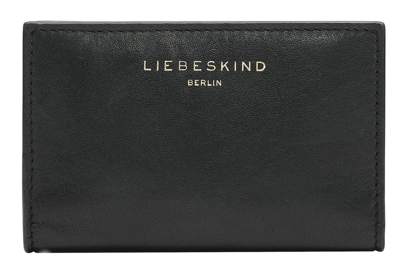 LIEBESKIND Berlin Leather Cloud Sheep Natural Lilith Card Case Black