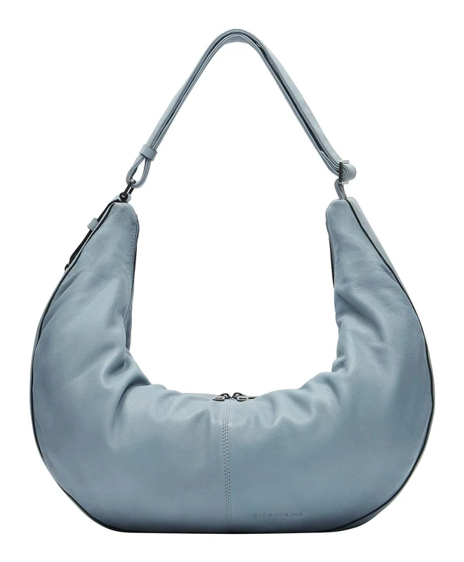 LIEBESKIND Women's Hobo L Moon Sheep Natural Handbag, Heaven blue, L